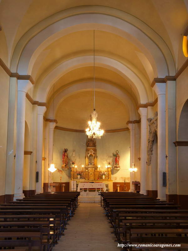 DETALLE DE LA CABECERA DEL TEMPLO